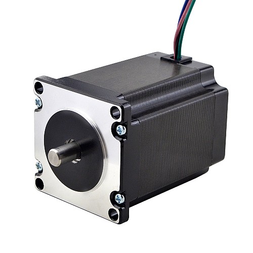 짧은 샤프트 Nema 23 양극성 1.89Nm(267.65oz.in) 2.9A 57x57x76.5mm 4선