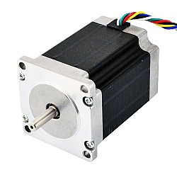 이중 샤프트 Nema 23 단극 1.8deg 1.35Nm(191.2oz.in) 3A 57x57x76mm 6 전선