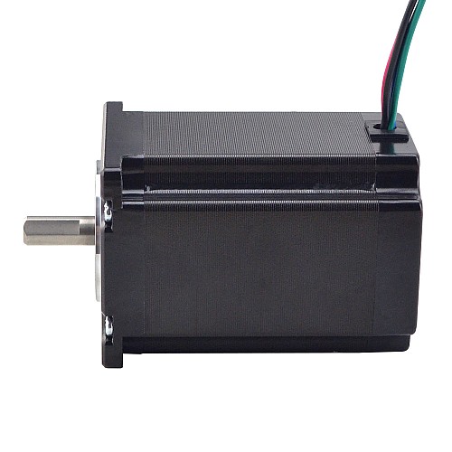 Nema 23 스테퍼 모터 2.4Nm(339.87oz.in) 4A 57x57x82mm 8mm 샤프트 4 와이어