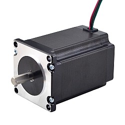 Nema 23 스테퍼 모터 2.4Nm(339.87oz.in) 4A 57x57x82mm 8mm 샤프트 4 와이어