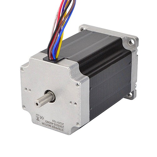 이중 샤프트 Nema 23 유니/바이폴라 1.8deg 2.83Nm(400oz.in) 4A 57x84mm 8 전선 이중 샤프트 Nema 23 유니/바이폴라 1.8deg 2.83Nm(400oz.in) 4A 57x84mm 8 전선