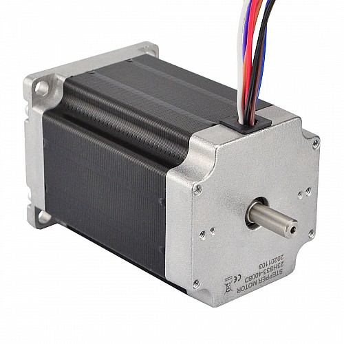 이중 샤프트 Nema 23 유니/바이폴라 1.8deg 2.83Nm(400oz.in) 4A 57x84mm 8 전선 이중 샤프트 Nema 23 유니/바이폴라 1.8deg 2.83Nm(400oz.in) 4A 57x84mm 8 전선