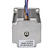 Nema 23 양극 1.8deg 2.83Nm(400oz.in) 4A 57x57x84mm 8 전선 Nema 23 양극 1.8deg 2.83Nm(400oz.in) 4A 57x57x84mm 8 전선