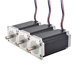 3개 E 시리즈 Nema 23 바이폴라 1.8deg 3.0Nm(425oz.in) 4.2A 57x57x113mm 4 전선
