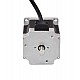 이중 샤프트 Nema 23 양극성 0.9deg 0.9Nm(127.5oz.in) 0.38A 57x57x51mm 4선 이중 샤프트 Nema 23 양극성 0.9deg 0.9Nm(127.5oz.in) 0.38A 57x57x51mm 4선
