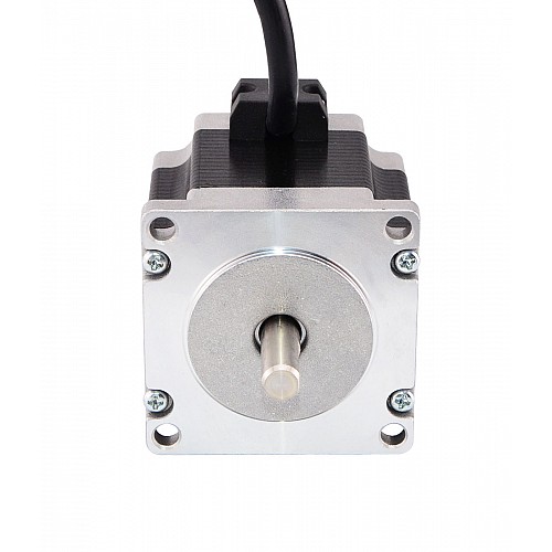 이중 샤프트 Nema 23 양극성 0.9deg 0.9Nm(127.5oz.in) 0.38A 57x57x51mm 4선 이중 샤프트 Nema 23 양극성 0.9deg 0.9Nm(127.5oz.in) 0.38A 57x57x51mm 4선