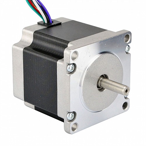 이중 샤프트 Nema 23 유니/바이폴라 1.8deg 1.26Nm(178.4oz.in) 3A 57x56mm 8 전선