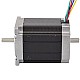 이중 샤프트 Nema 23 단극 1.8deg 1.35Nm(191.2oz.in) 3A 57x76mm 6 전선