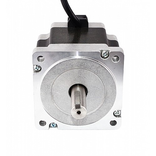 Keyway 이중 샤프트 Nema 34 CNC 스테퍼 모터 4.5Nm(637.25oz.in) 5.5A 86x86x80mm Keyway 이중 샤프트 Nema 34 CNC 스테퍼 모터 4.5Nm(637.25oz.in) 5.5A 86x86x80mm