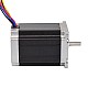 Nema 23 양극 1.8deg 2.83Nm(400oz.in) 4A 57x57x84mm 8 전선 Nema 23 양극 1.8deg 2.83Nm(400oz.in) 4A 57x57x84mm 8 전선