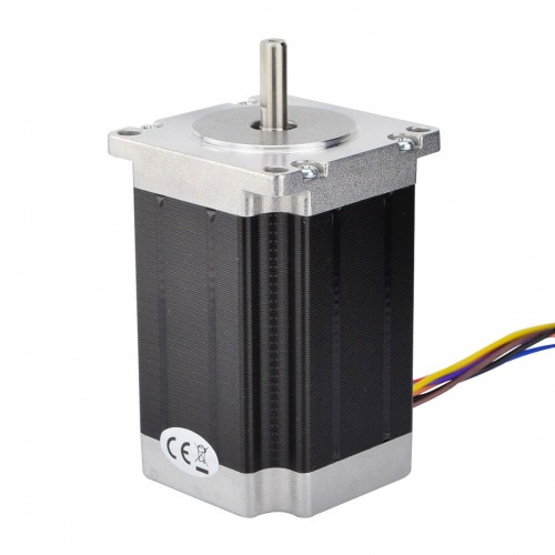Nema 23 양극 1.8deg 2.83Nm(400oz.in) 4A 57x57x84mm 8 전선 Nema 23 양극 1.8deg 2.83Nm(400oz.in) 4A 57x57x84mm 8 전선