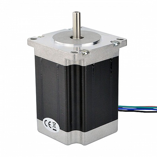 Nema 23 바이폴라 1.85Nm(261.98oz.in)2.8A 57x57x76mm 4 와이어 Φ6mm 샤프트 Nema 23 바이폴라 1.85Nm(261.98oz.in)2.8A 57x57x76mm 4 와이어 Φ6mm 샤프트