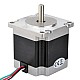 Nema 23 단극 1.8deg 0.9Nm(127.5oz.in) 1A 57x57x56mm 6 전선 Nema 23 단극 1.8deg 0.9Nm(127.5oz.in) 1A 57x57x56mm 6 전선