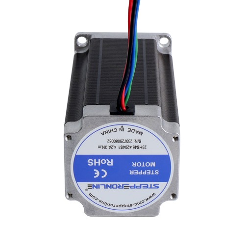 Nema 23 바이폴라 3Nm(425oz.in) 8mm 직경 4.2A 57x57x113mm 4선 스테퍼 모터