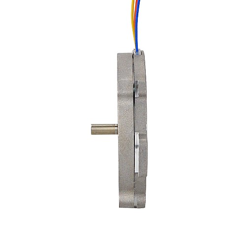 원형 팬케이크 Nema 24 양극성 1.8deg 6Ncm(8.5oz.in) 1A Φ60x9.6mm 4선