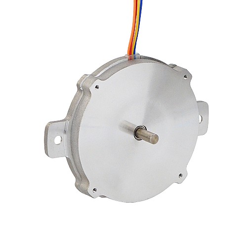 원형 팬케이크 Nema 24 양극성 1.8deg 6Ncm(8.5oz.in) 1A Φ60x9.6mm 4선