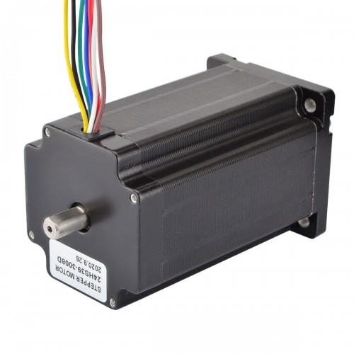 이중 샤프트 Nema 23 CNC 스테퍼 모터 3.4Nm(481.48oz.in) 60x60x100mm 8 전선 - 24HS39-3008D | StepperOnline