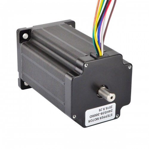 이중 샤프트 Nema 23 CNC 스테퍼 모터 3.4Nm(481.48oz.in) 60x60x100mm 8 전선 - 24HS39-3008D | StepperOnline