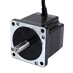 E 시리즈 Nema 34 스테퍼 모터 바이폴라 1.8deg 4.8Nm(679.74oz.in) 6.0A 86x86x80mm 4 전선