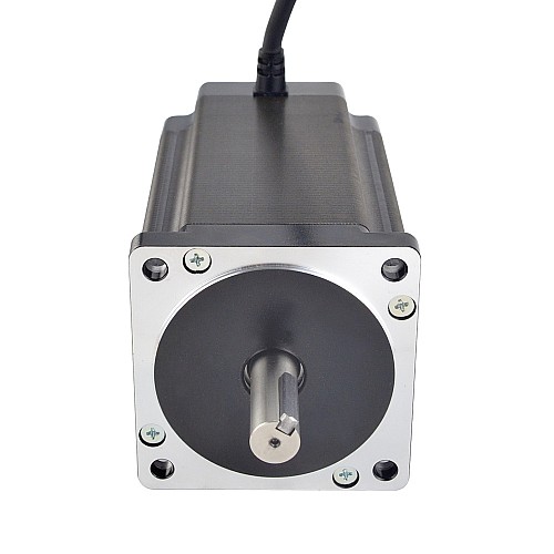 E 시리즈 Nema 34 스테퍼 모터 바이폴라 1.8deg 12.0Nm(1699.34oz.in) 6.0A 86x86x151.5mm 4 와이어