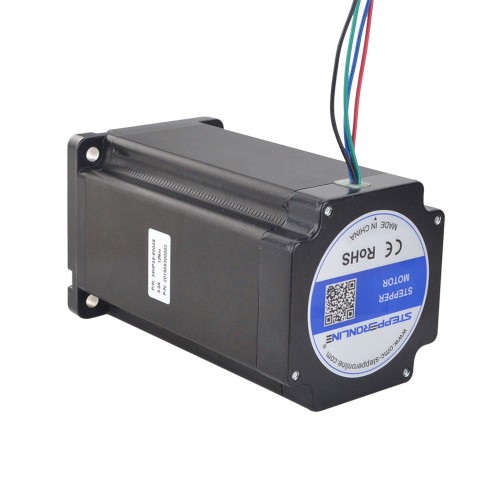 P 시리즈 Nema 34 양극 1.8deg 12Nm(1699.34oz.in) 6.0A 86x86x150.6mm 4 전선 P 시리즈 Nema 34 양극 1.8deg 12Nm(1699.34oz.in) 6.0A 86x86x150.6mm 4 전선