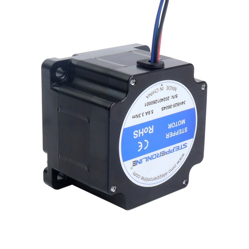 S 시리즈 Nema 34 스테퍼 모터 양극 1.8deg 3.3Nm(467.32oz.in) 5.6A 86x86x64mm 4선