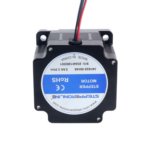 S 시리즈 Nema 34 스테퍼 모터 양극 1.8deg 3.3Nm(467.32oz.in) 5.6A 86x86x64mm 4선
