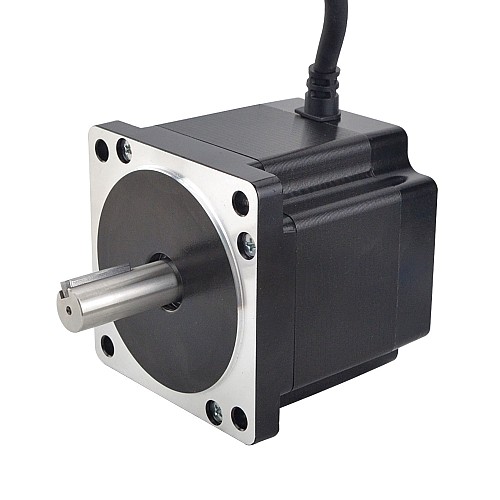 S 시리즈 Nema 34 스테퍼 모터 바이폴라 1.8deg 4.8Nm(679.74oz.in) 6.0A 86x86x80mm 4 전선