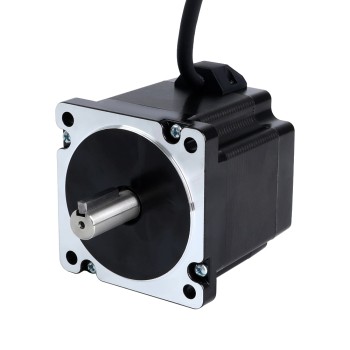 S 시리즈 Nema 34 스테퍼 모터 4.8Nm(679.74oz.in) 14mm 키홈 샤프트 1m 케이블