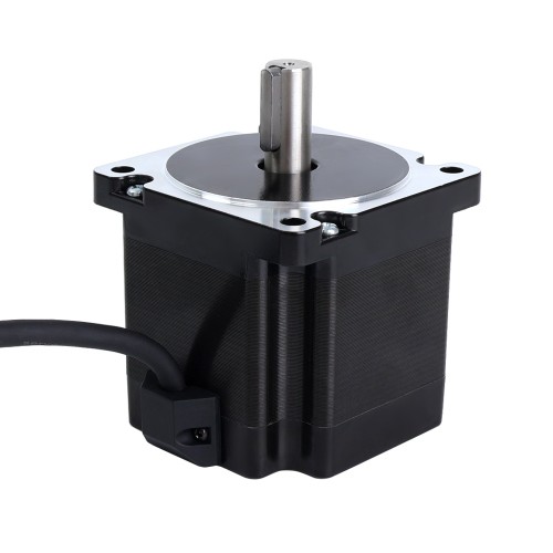 S 시리즈 Nema 34 스테퍼 모터 4.8Nm(679.74oz.in) 14mm 키홈 샤프트 1m 케이블