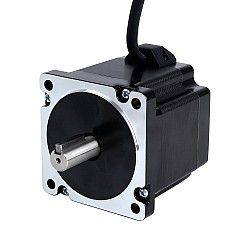 S 시리즈 Nema 34 스테퍼 모터 4.8Nm(679.74oz.in) 14mm 키홈 샤프트 1m 케이블