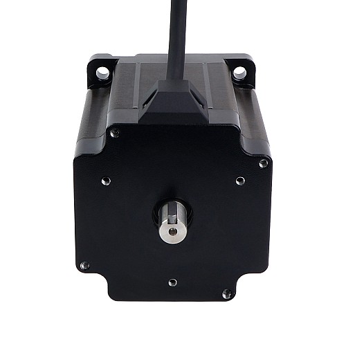 Keyway 듀얼 샤프트 Nema 34 스테퍼 모터 7.07Nm(1001oz.in) 86x86x98mm 4 와이어