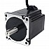 Keyway 듀얼 샤프트 Nema 34 스테퍼 모터 7.07Nm(1001oz.in) 86x86x98mm 4 와이어