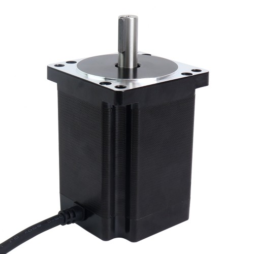 S 시리즈 Nema 34 스테퍼 모터 바이폴라 1.8deg 8.2Nm(1161.45oz.in) 6.0A 86x86x114mm 4 전선