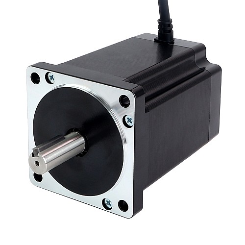 S 시리즈 Nema 34 스테퍼 모터 바이폴라 1.8deg 8.2Nm(1161.45oz.in) 6.0A 86x86x114mm 4 전선