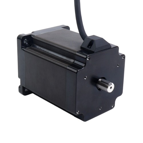 Keyway 이중 샤프트 Nema 34 CNC 스테퍼 모터 8.5Nm(1204oz.in) 5A 86x114mm
