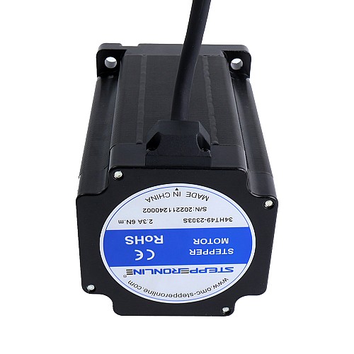 Nema 34 1.2deg 3상 스테퍼 모터 2.3A 6Nm(849.8oz.in) Nema 34 1.2deg 3상 스테퍼 모터 2.3A 6Nm(849.8oz.in)