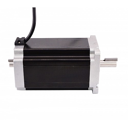 Keyway 듀얼 샤프트 Nema 34 스테퍼 모터 13Nm(1841oz.in) 5A 86x86x150mm