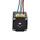 Nema 8 양극 1.8deg 1.4Ncm(1.98oz.in) 0.2A 20x20x28mm 4 전선