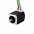 Nema 8 단극 1.8deg 1.8Ncm(2.55oz.in) 0.5A 20x20x28mm 6 전선