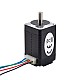 Nema 8 양극 1.8deg 1.8Ncm(2.55oz.in) 0.6A 20x20x34mm 4 전선
