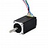 Nema 8 양극 1.8deg 3Ncm(4.25oz.in) 0.3A 20x20x38mm 4 전선