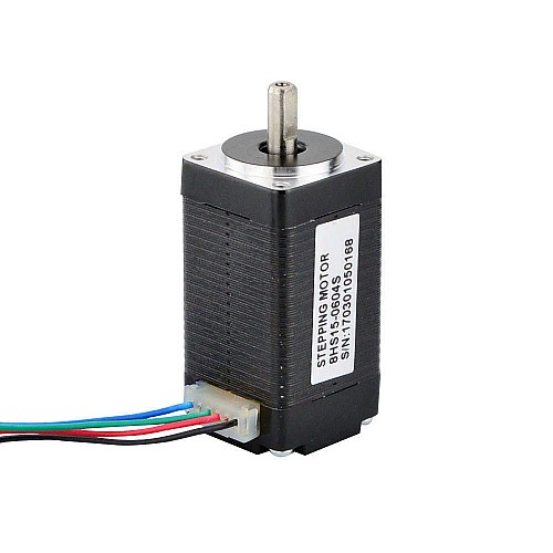 Nema 8 양극 1.8deg 4Ncm(5.7oz.in) 0.6A 20x20x38mm 4 전선