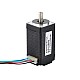 Nema 8 양극 1.8deg 4Ncm(5.7oz.in) 0.6A 20x20x38mm 4 전선