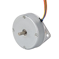 라운드 팬케이크 Nema 18 바이폴라 1.8deg 9Ncm(12.75oz.in) 1A Φ46x16mm 4 전선