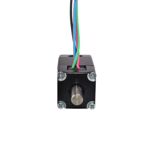 이중 샤프트 Nema 6 양극성 1.8deg 0.58Ncm(0.82oz.in) 0.3A 14x14x30mm 4 와이어