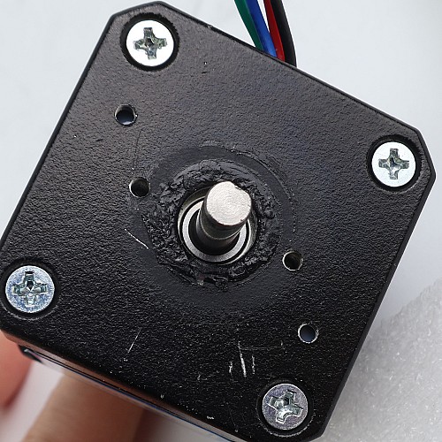 중고 제품 - 양축 Nema 17 바이폴라 0.9° 44Ncm(62.3 oz.in) 1.68A 42x42x48mm 4선 케이블 0.085m - 17HM19-1684D-USED | StepperOnline