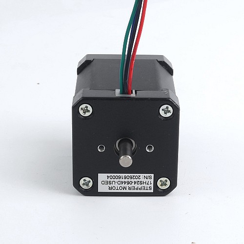 중고 제품 - Nema 17 바이폴라 1.8deg 59Ncm(83.55oz.in) 0.64A 42x42x60mm 4 와이어 - 17HS24-0644D-USED | StepperOnline
