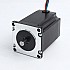 중고 제품 - 짧은 샤프트 Nema 23 양극성 1.89Nm(267.65oz.in) 2.9A 57x57x76.5mm 4선