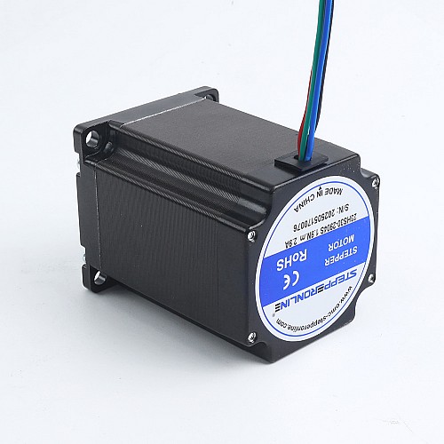 중고 제품 - 짧은 샤프트 Nema 23 양극성 1.89Nm(267.65oz.in) 2.9A 57x57x76.5mm 4선 - 23HS30-2904S-USED | StepperOnline